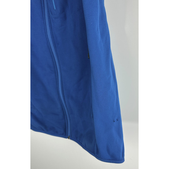 *Flawed* Patagonia Piton Hybrid Polartec Fleece Vest Men's Large Blue Full ZIp - Picture 11 of 14